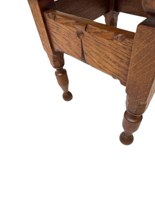 Aesthetic Movement Side Table by C. Fischer Amsterdam, 1900s.